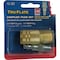 Tru-Flate Tru-Flate Brass/Steel Air Coupler and Plug Set 1/4 in. Female 1 pc 13201 - alternate 2